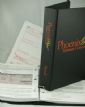 Payroll comes with a full-color printed manual and a deluxe cloth binder